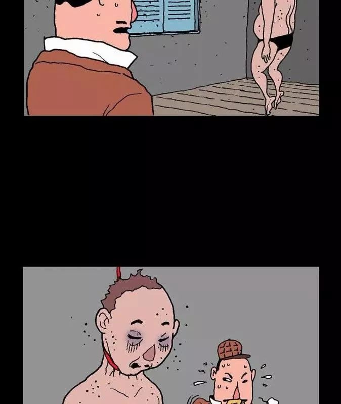 惊悚漫画—死不瞑目