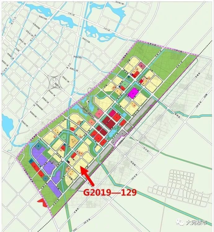 地块编号:g2019—129 地块位置:高铁片区站前大道以西,a3路以南 出让