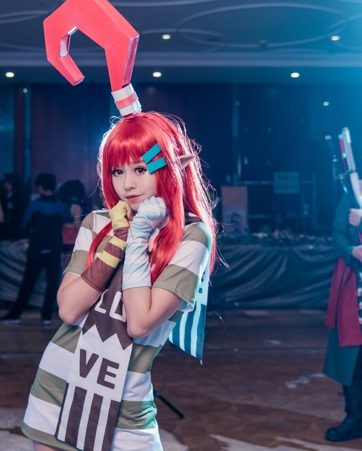 cosplay《凹凸世界》艾比,小姐姐十分呆萌可爱