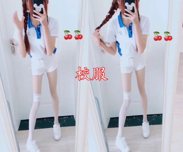 女生的腿有多细?lo娘vs校服vs汉服娘,看到jk娘:还以为两根棉签!