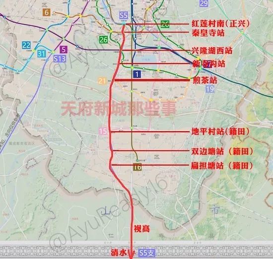 仁寿人注意:市域铁路s5线新消息!