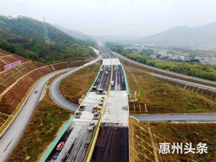 惠清高速新进展来了!预计明年建成通车,在惠州这些地方设收费站