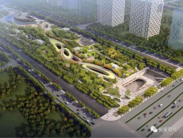 西安城东世纪工程:幸福林带正式建成开放!