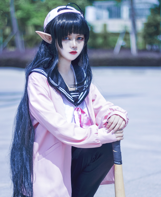 cosplay《凹凸世界》动漫角色凯莉,一个帅气十足的