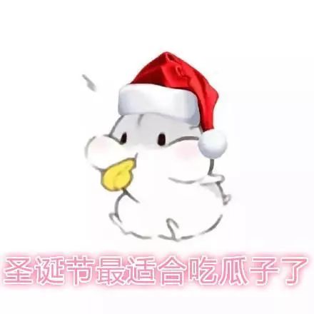 仓鼠圣诞节表情包合集