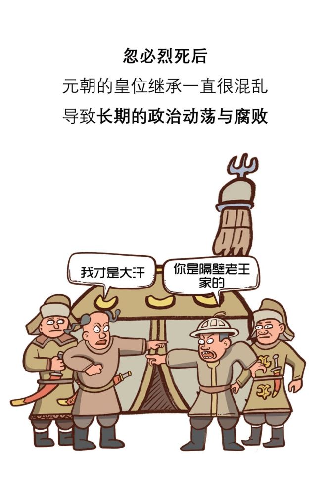 漫画中国商业史第二十四回混乱的元朝