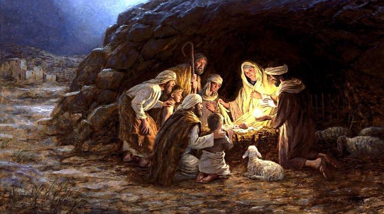 后人为纪念耶稣的诞生,便定12月25日为圣诞节,年年望弥撒,纪念耶稣的
