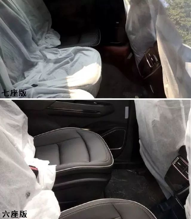 或走经济路线,吉利七座vx11七座suv内饰曝光