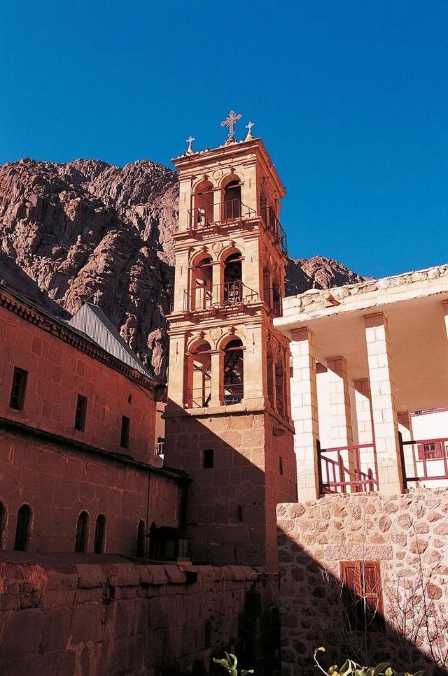 埃及南西奈省圣凯瑟琳市的圣凯瑟琳修道院