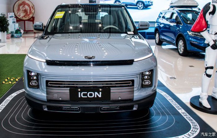 实拍全新的吉利icon,将科幻搬进了现实