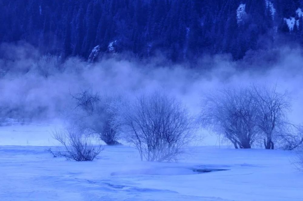 新疆编外宣传委员赵立坚点赞新疆雪景新疆的冬季终于藏不住了