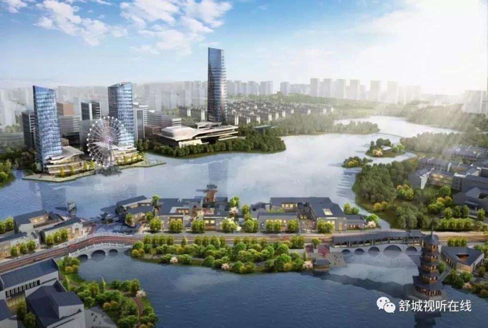 舒城:杭埠彻底火了!产业新城首个商业项目今天建成开放!