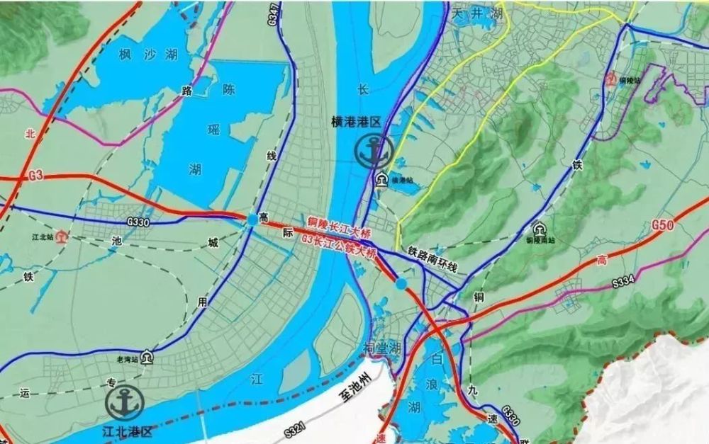 g3铜陵长江公铁大桥明年开建