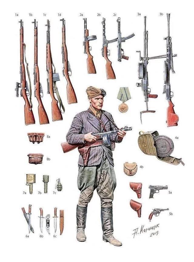 细数电影《潘菲洛夫28勇士》中二战苏联单兵武器装备