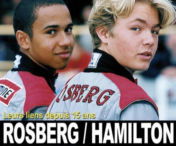倒计时78天!汉密尔顿与罗斯伯格作为队友共参加78场大奖赛