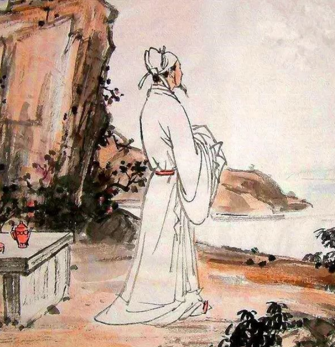 唐代山水田园诗人孟浩然,其诗艺术造诣独特,与王维并称"王孟"
