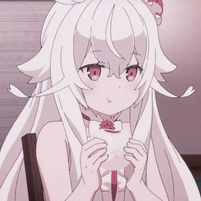 忧郁少女动漫头像:我有个好朋友,他的名字叫做没有人!