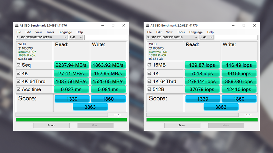 西数wd blue sn550 nvme ssd评测:提升高达42%