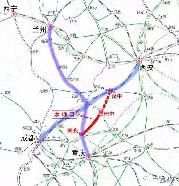 又一条铁路开工,甘肃陇南人可以乘火车到川东北一日游