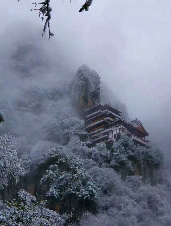 躲雾霾就来南宫山!这里的纯净美景,承包你一冬的浪漫