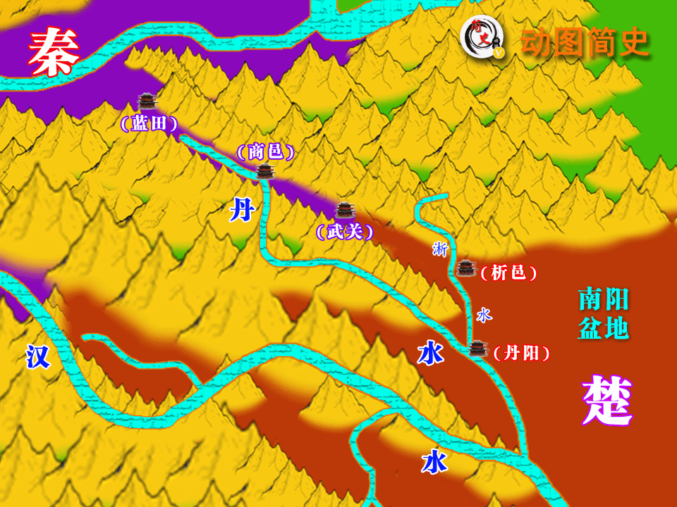 从秦楚正面交锋,浅谈汉中,安康,上庸以及商丹通道的地缘关系