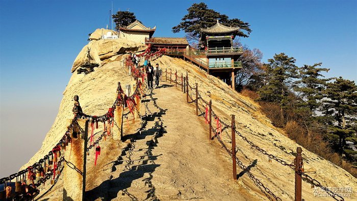 教您如何使用华山门票(之三)华山主景区---华山