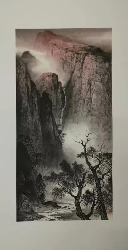 "不忘初心牢记使命"全国书画作品展:画家刘国志国画作品欣赏