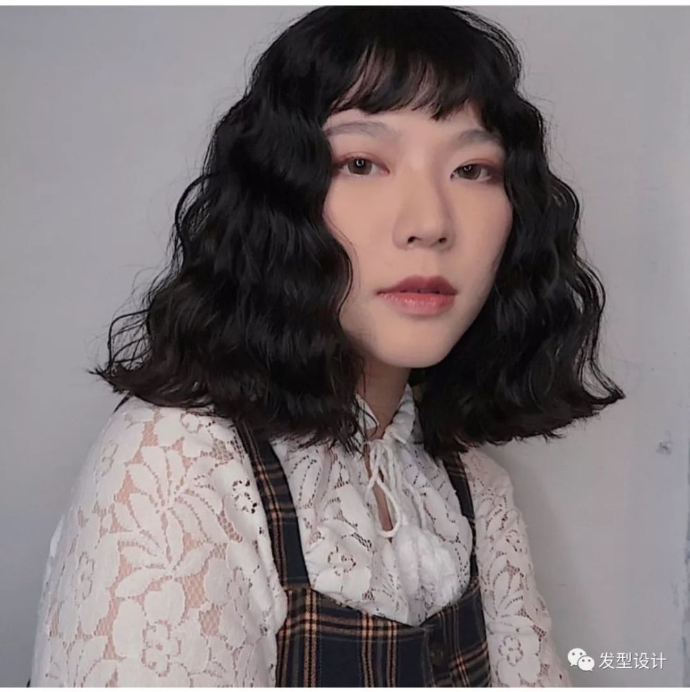 烫个" 水波纹小卷毛"