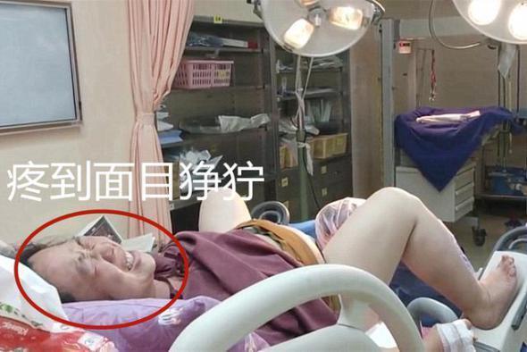 实拍:产妇顺产过程,痛到表情狰狞