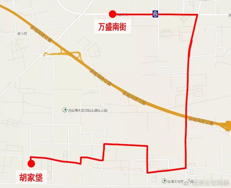 3,新开566路(万盛南街-胡家垡:专173路开通后,将方便颐瑞西里,曹园逸