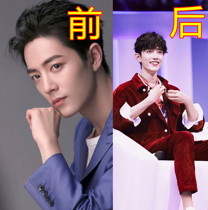 "x玖少年团"留刘海前vs后,郭子凡肖战还没啥,看到谷嘉诚:还好没脱粉