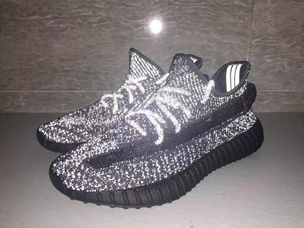 adidas yeezy boost 350 v2 black 黑满天星