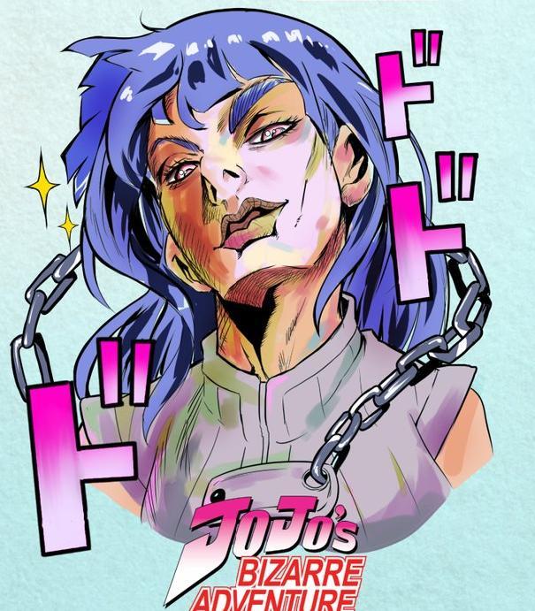 这位漫画家把动漫角色jojo化,却被一些粉丝怒喷不懂jojo