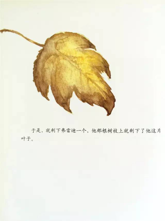 有声绘本:一片叶子落下来