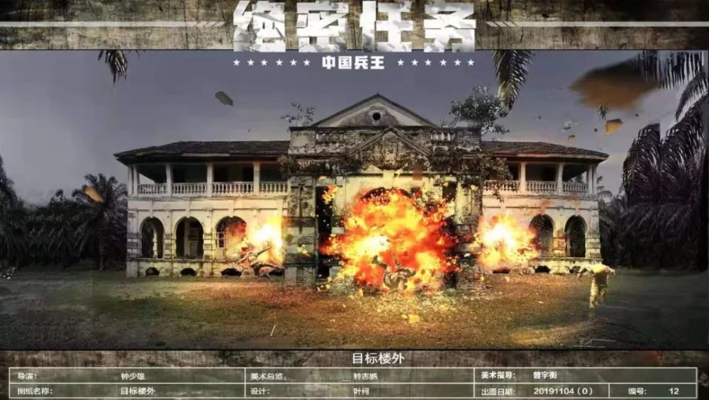 影片《中国兵王·绝密任务》开拍,实验区党工委宣传办