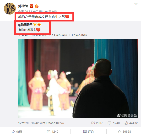 黑粉争宠 眼红郭麒麟,陶阳 张云雷粉丝为自己的爱豆鸣