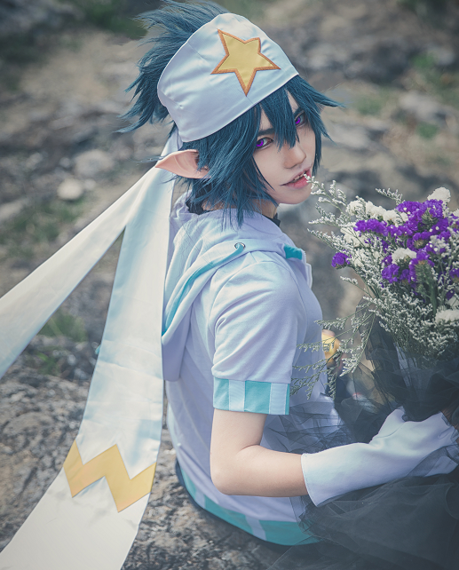 动漫凹凸世界雷狮cosplay小哥哥完美还原雷狮的气质