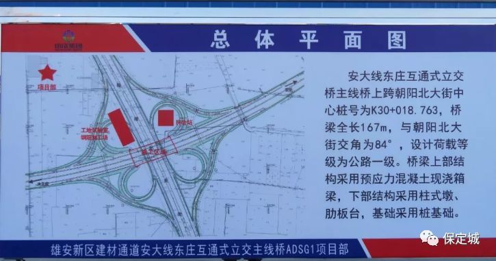 安大线朝阳北大街互通式立交桥开始建设啦