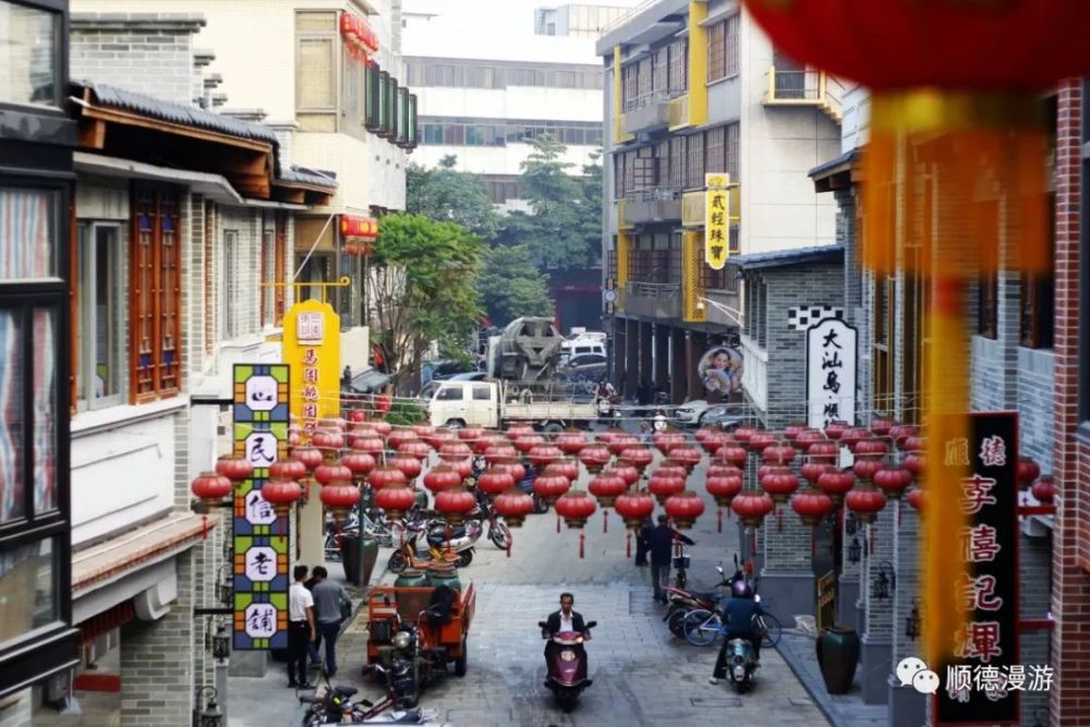 顺德容桂旧马路新貌
