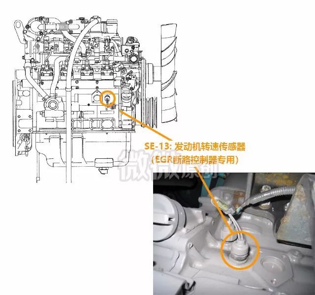 认清sk75发动机上这些传感器,遇到发动机停机再也不怕