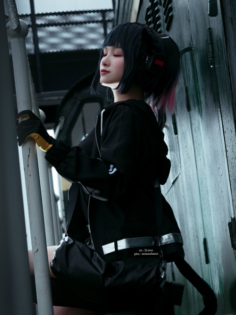 cosplay《明日方舟》杰西卡,娇俏可人的美丽小姐姐