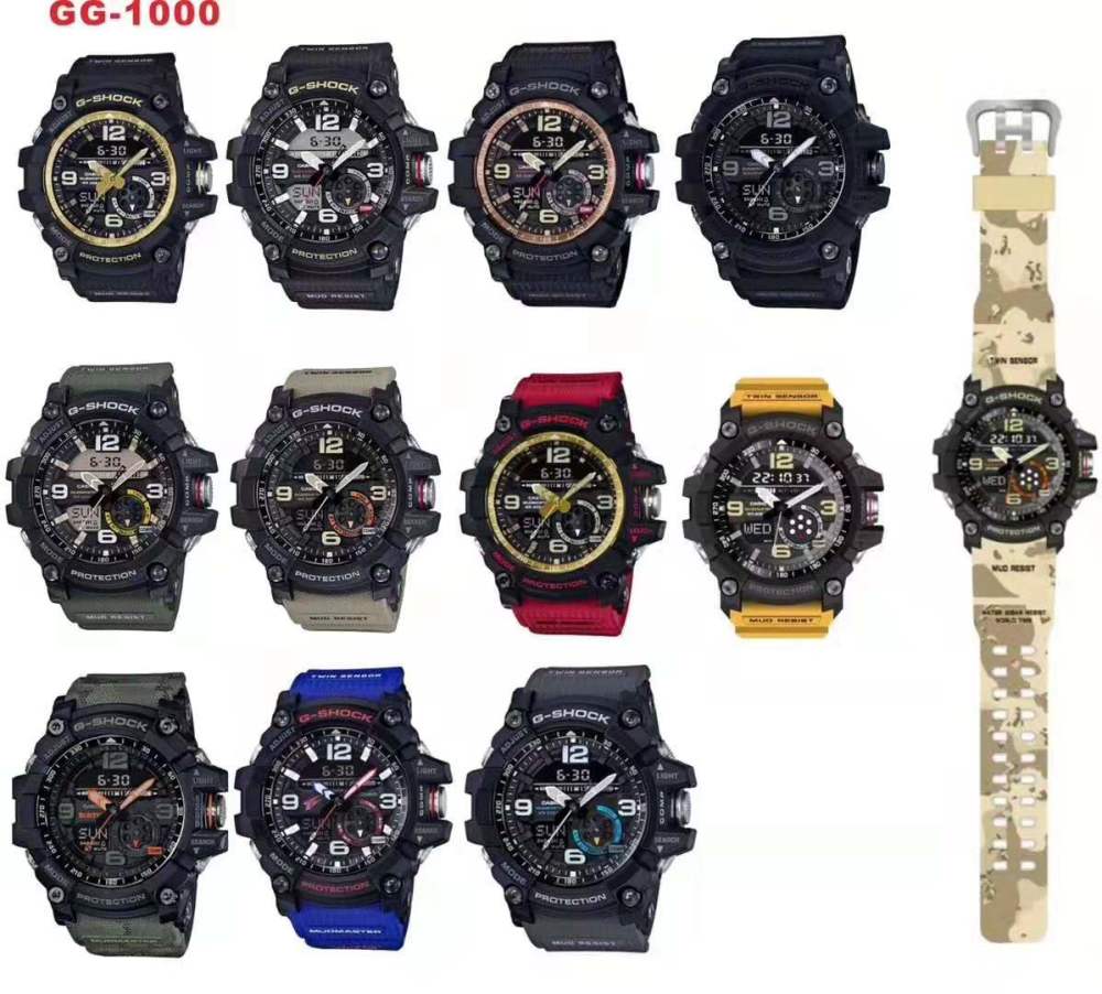 卡西欧g-shock系列男女手表款式图片大全,集颜值与内涵为一体