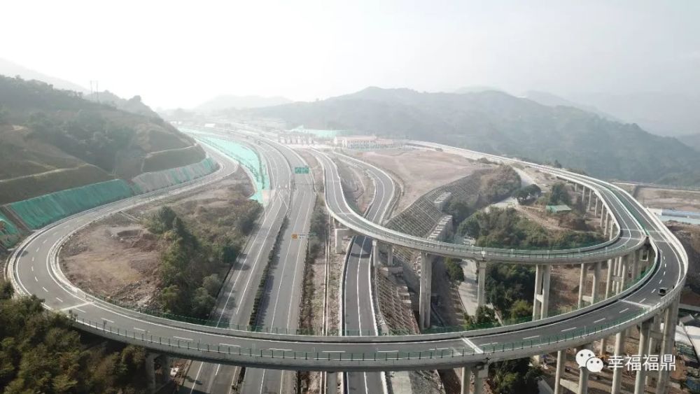 沈海复线福鼎贯岭至柘荣段高速公路将于1月1日零点正式通车!