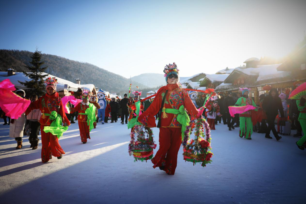 最醇的东北年味儿尽在中国雪乡