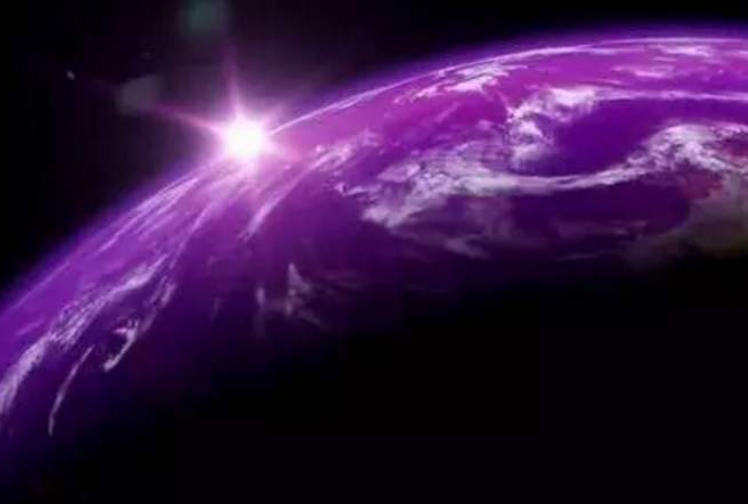 科学家:地球曾经也是紫色的