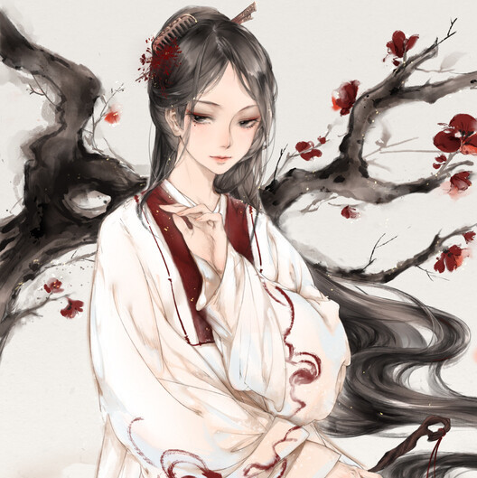 "唯美古风"女生头像:用满身的伤和你做了一笔交易,换取刻骨的温暖