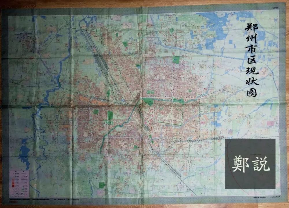 能在这张地图上找到家的,就是老郑州了
