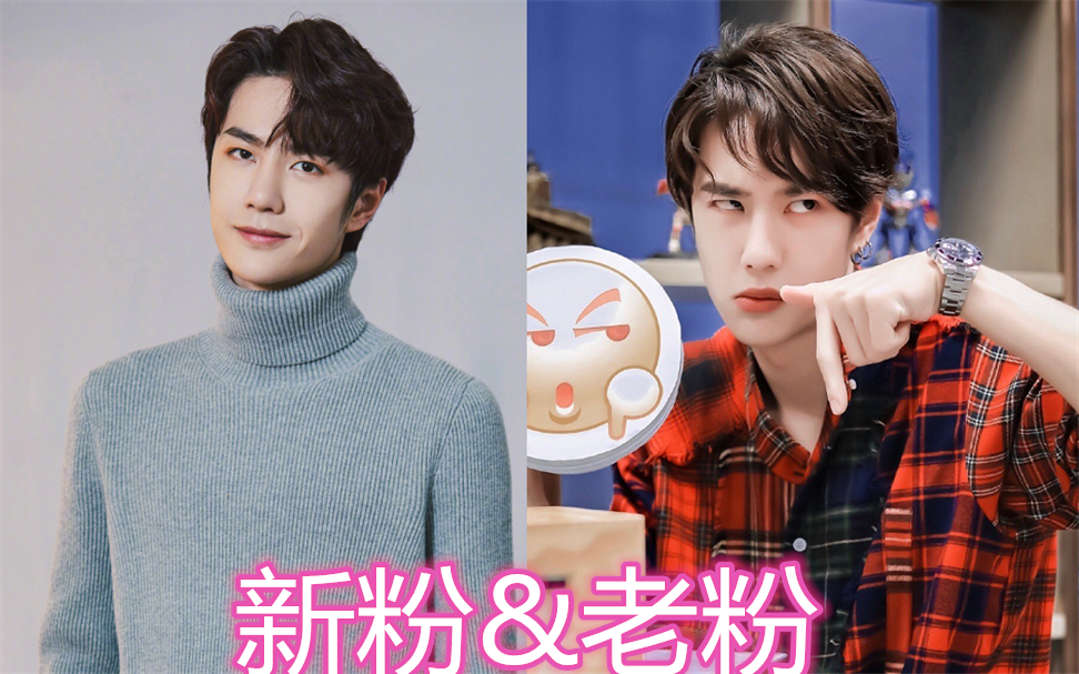 新粉vs老粉眼中的爱豆,王一博热巴鬼畜,看到肖战:怀疑