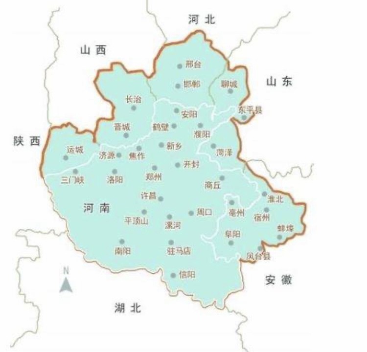 2017年河南人口_河南人口分布图