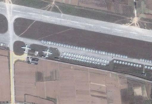 蒙森飞机坟场之外,位于中国河南省的一座小县城鲁山县中也有一个飞机